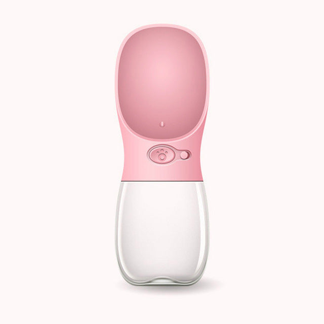 Portable pet water bottle leak proof travel water dispenser for dogs and cats
