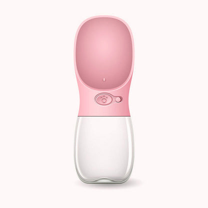 Portable pet water bottle leak proof travel water dispenser for dogs and cats