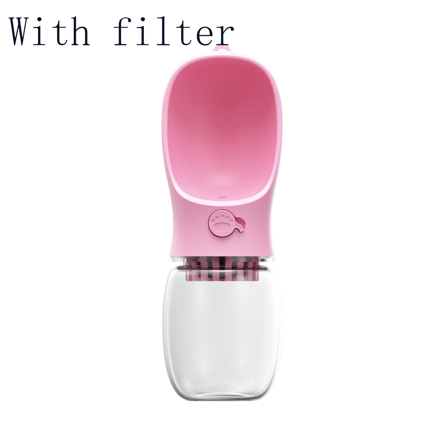 Portable pet water bottle leak proof travel water dispenser for dogs and cats