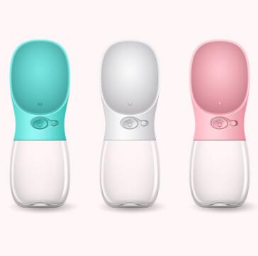 Portable pet water bottle leak proof travel water dispenser for dogs and cats