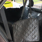Waterproof dog car seat cover protecting car seats from dirt fur and spills
