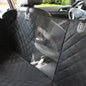 Waterproof dog car seat cover protecting car seats from dirt fur and spills