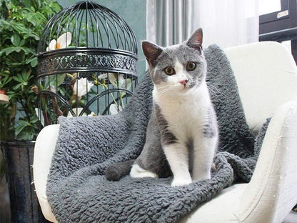 Plush pet blanket soft cozy blanket for dogs and cats