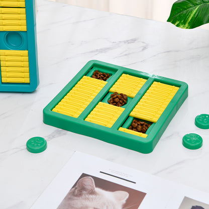 interactive dog treat dispensing toy