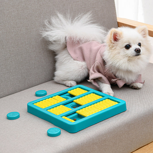 interactive dog treat dispensing toy