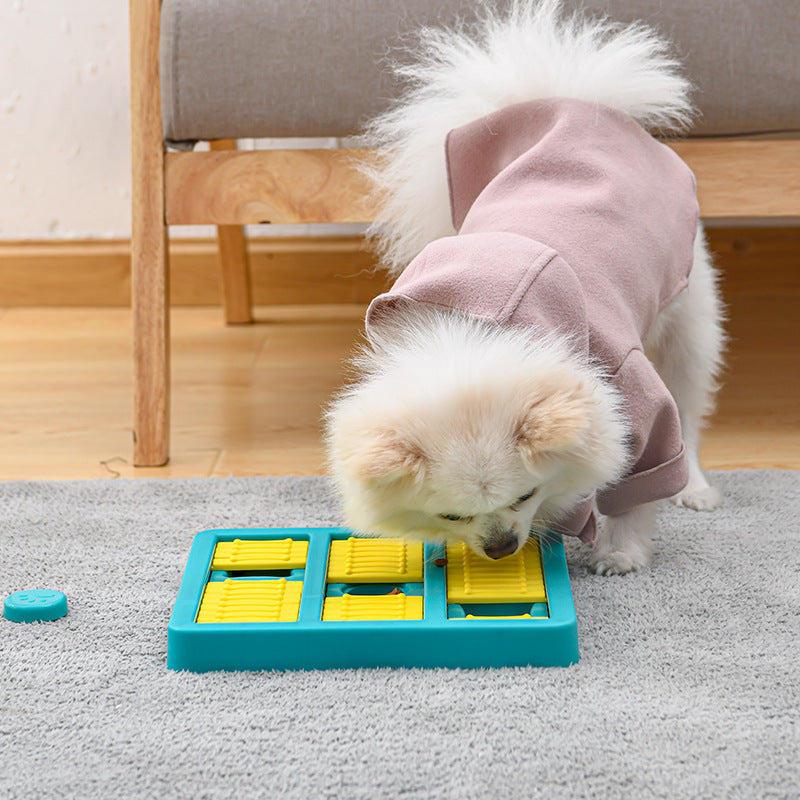 interactive dog treat dispensing toy