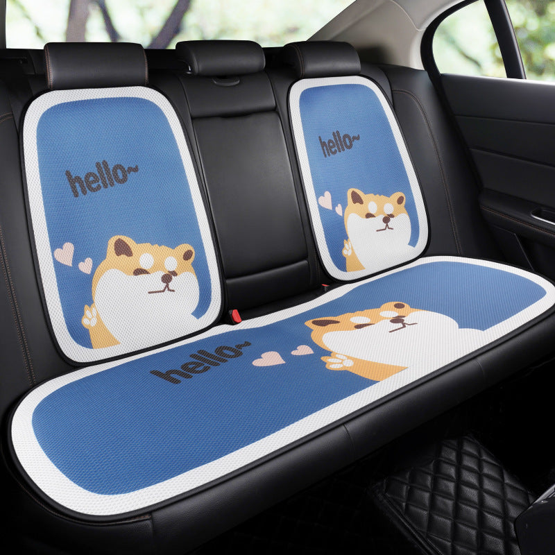 Car seat cushion for pets soft padded travel seat for dogs and cats