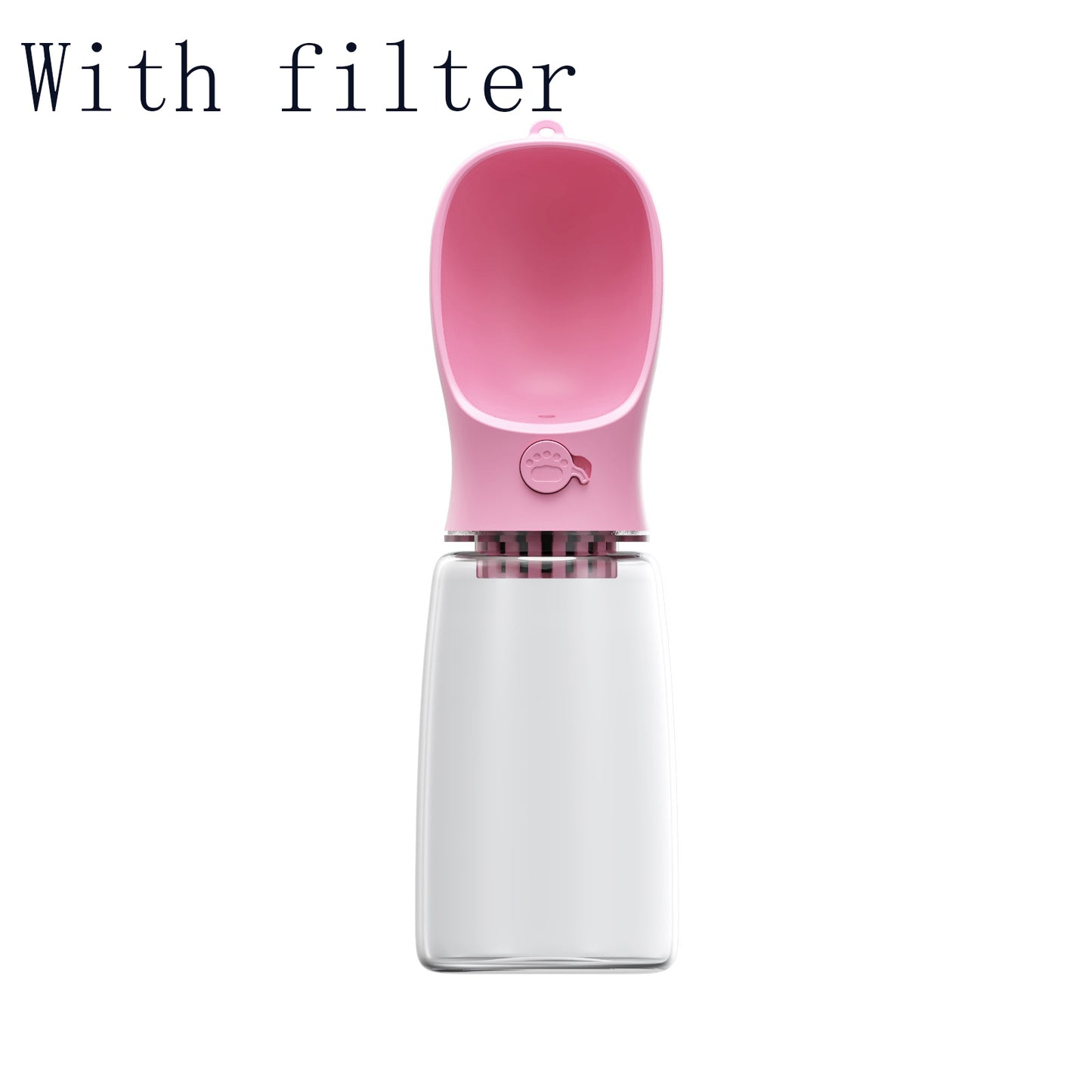 Portable pet water bottle leak proof travel water dispenser for dogs and cats