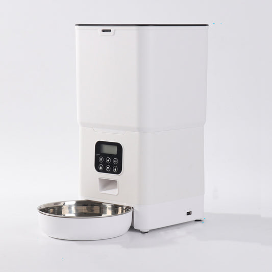 Automatic pet feeder gravity food and water dispenser for cats and dogs