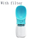 Portable pet water bottle leak proof travel water dispenser for dogs and cats