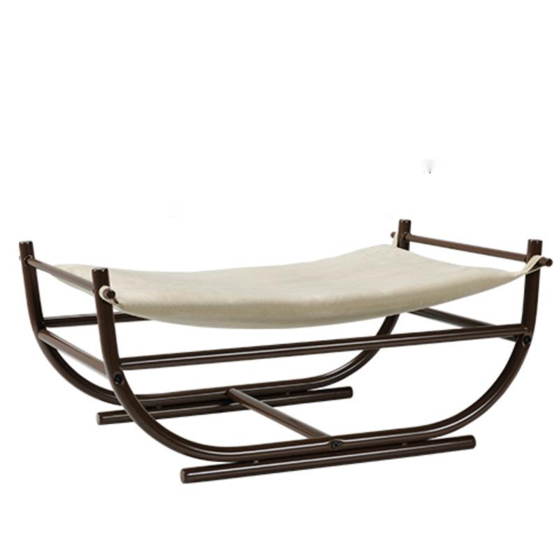 Cat hammock bed elevated cozy hanging pet bed for cats and small pets