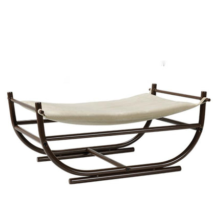 Cat hammock bed elevated cozy hanging pet bed for cats and small pets