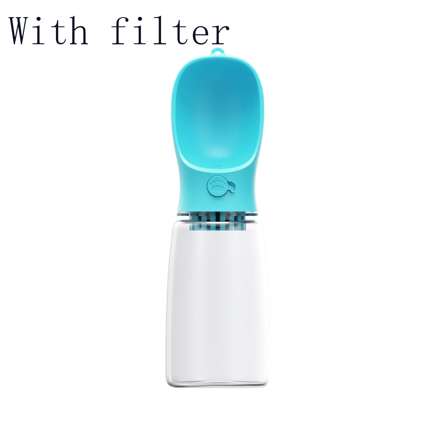 Portable pet water bottle leak proof travel water dispenser for dogs and cats