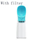 Portable pet water bottle leak proof travel water dispenser for dogs and cats