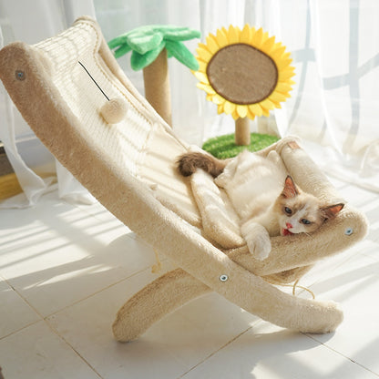 Cat sofa bed soft cushioned pet bed for cats and small dogs