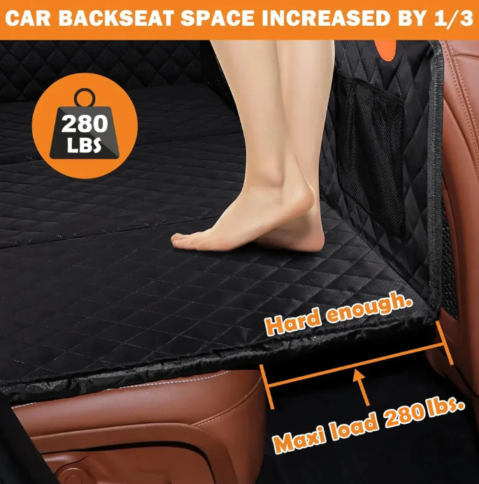 PawPerfection 2.0™ - Hard Bottom Dog Car Seat Cover