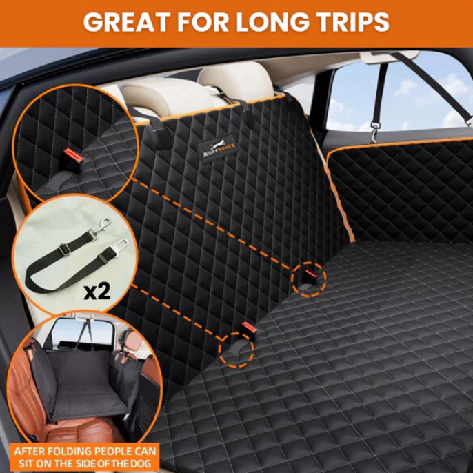 PawPerfection 2.0™ - Hard Bottom Dog Car Seat Cover