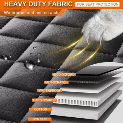 PawPerfection 2.0™ - Hard Bottom Dog Car Seat Cover