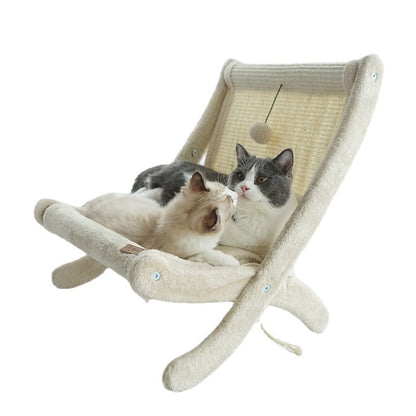 Cat sofa bed soft cushioned pet bed for cats and small dogs