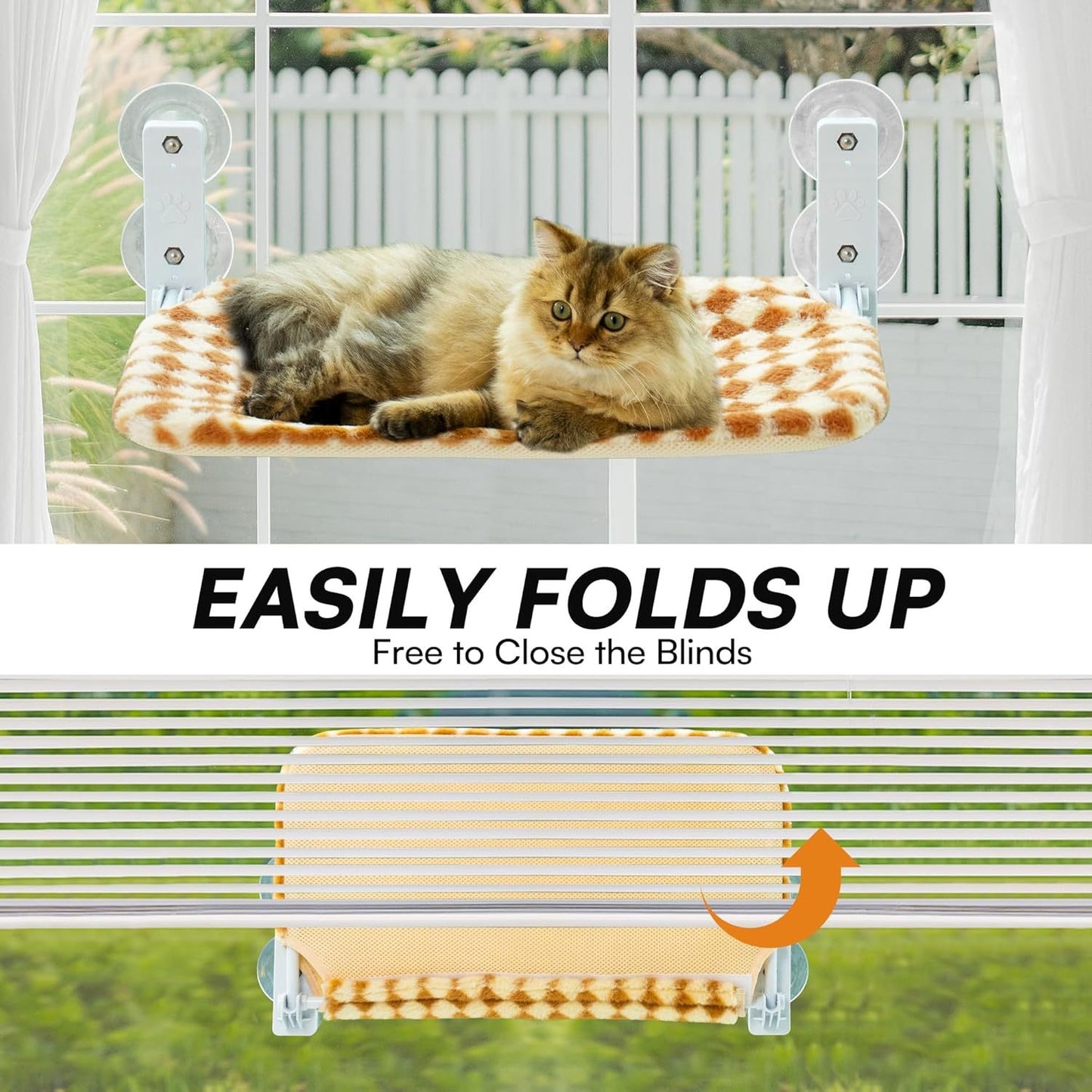 SunSpot Window Hammock™ Cat Window Bed ☀️🐈