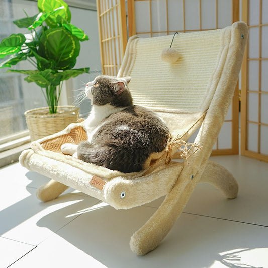 Cat sofa bed soft cushioned pet bed for cats and small dogs
